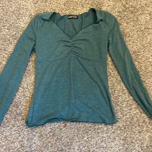 Shein. Green long sleeve.